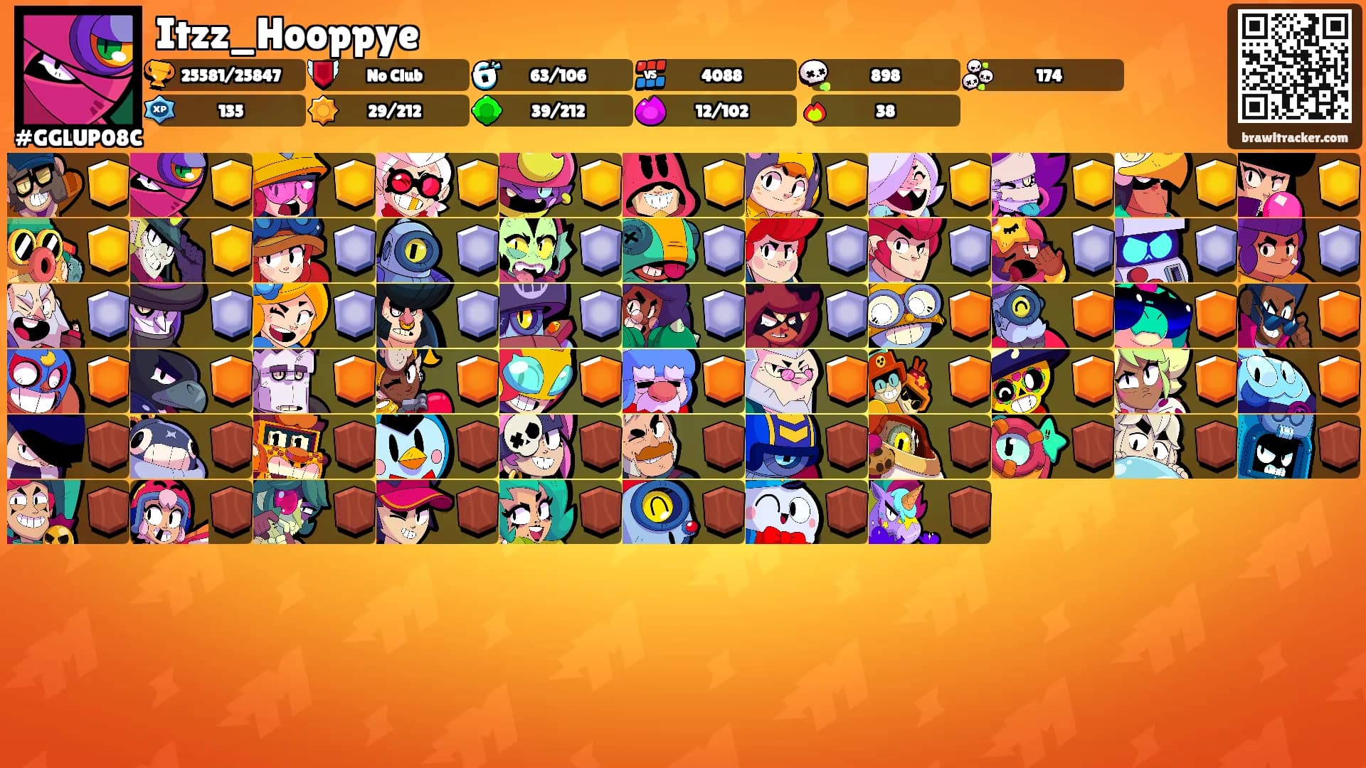 Itzz_Hooppye's Ranks