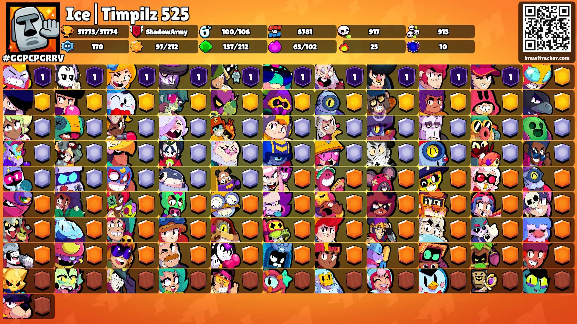 Ice|Timpilz 525's Ranks