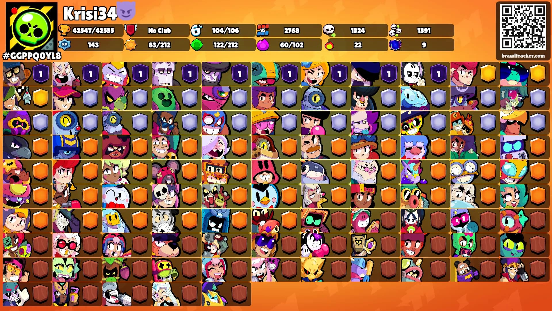 Krisi34😈's Ranks
