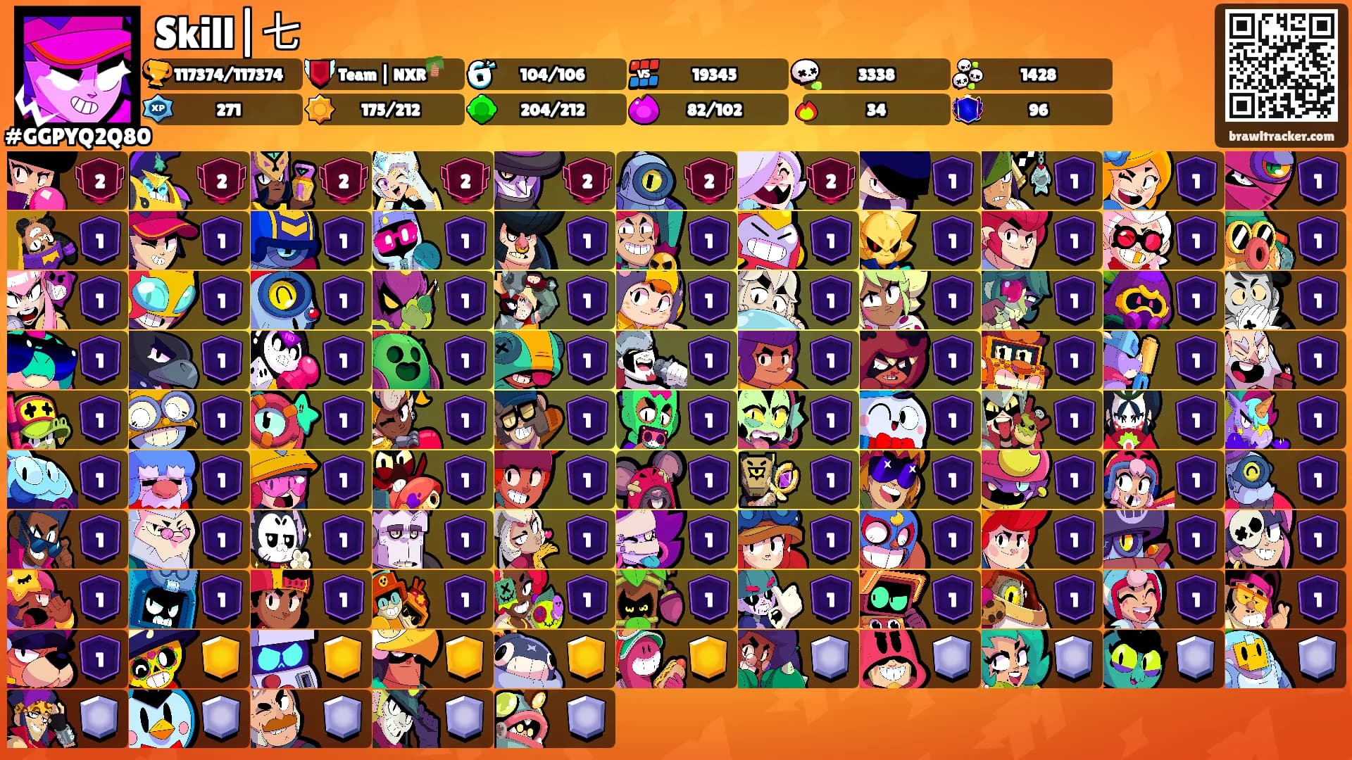 Skill|七's Ranks