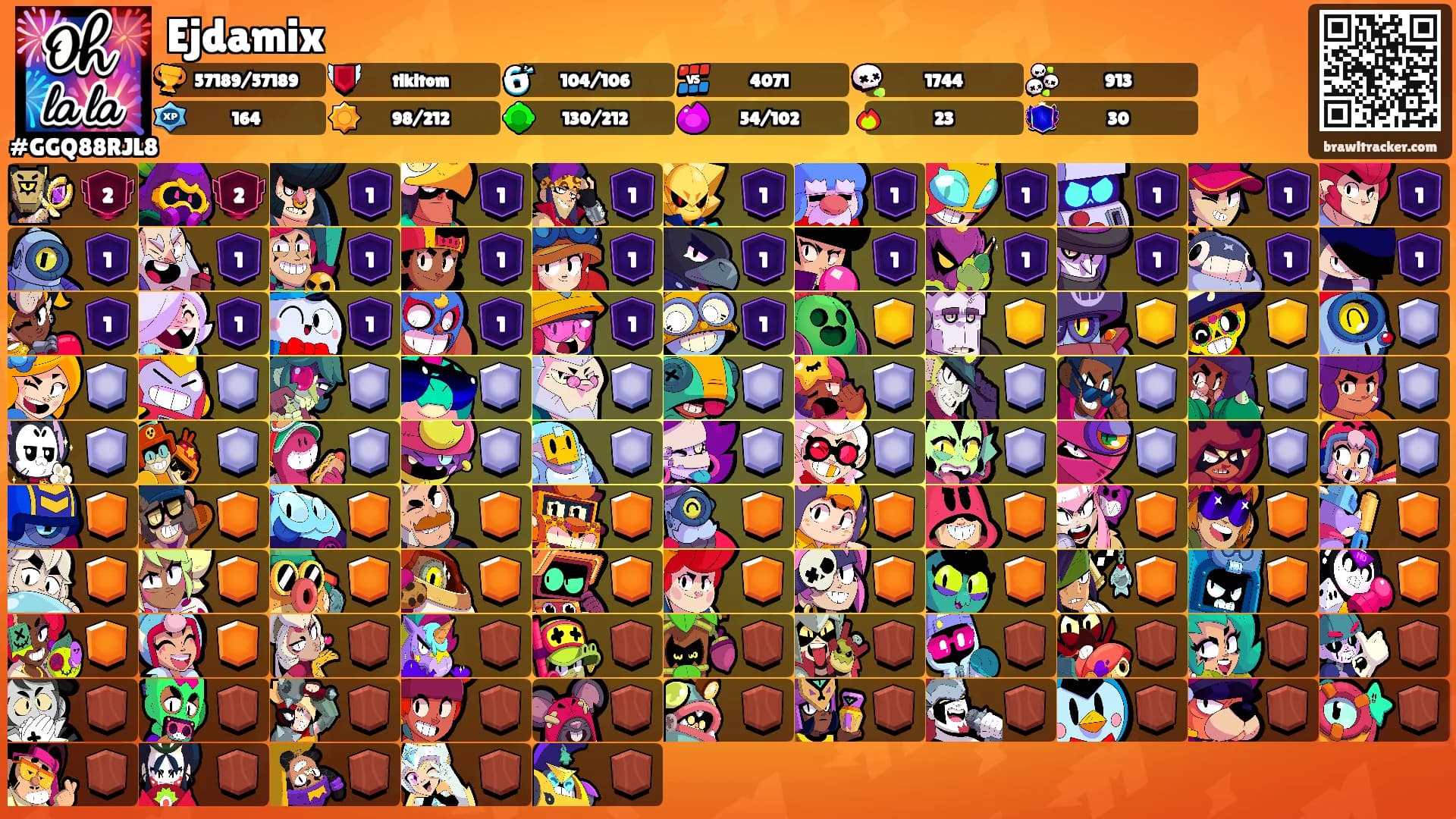 Ejdamix's Ranks