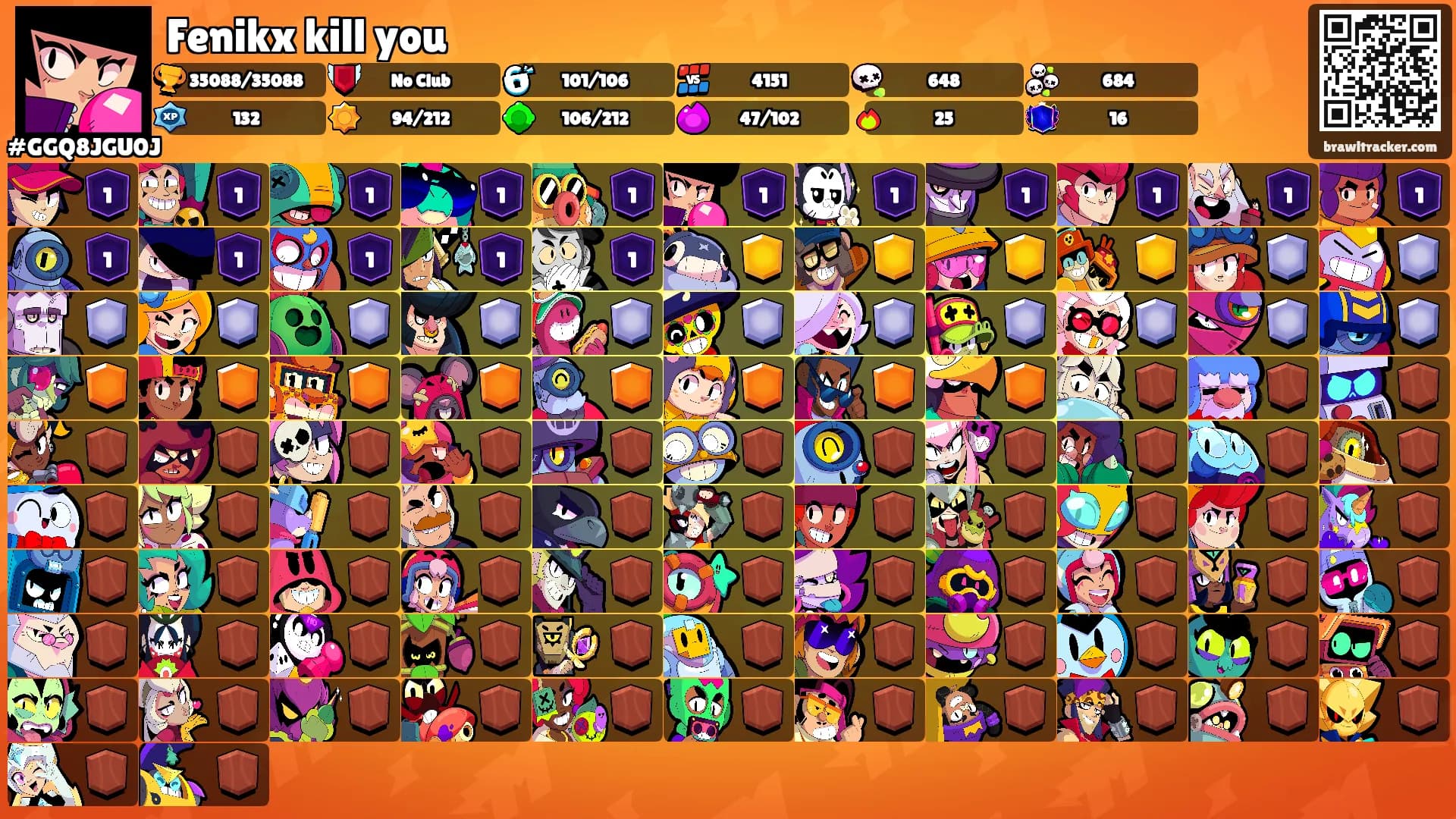 Fenikx kill you's Ranks