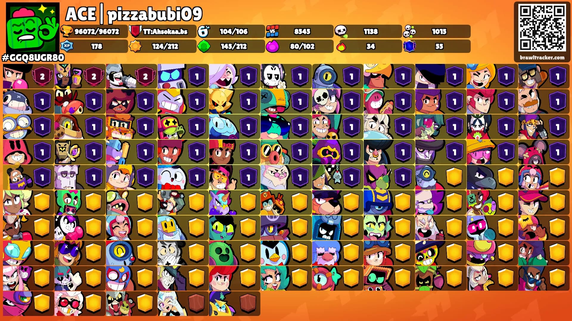 ACE|pizzabubi09's Ranks