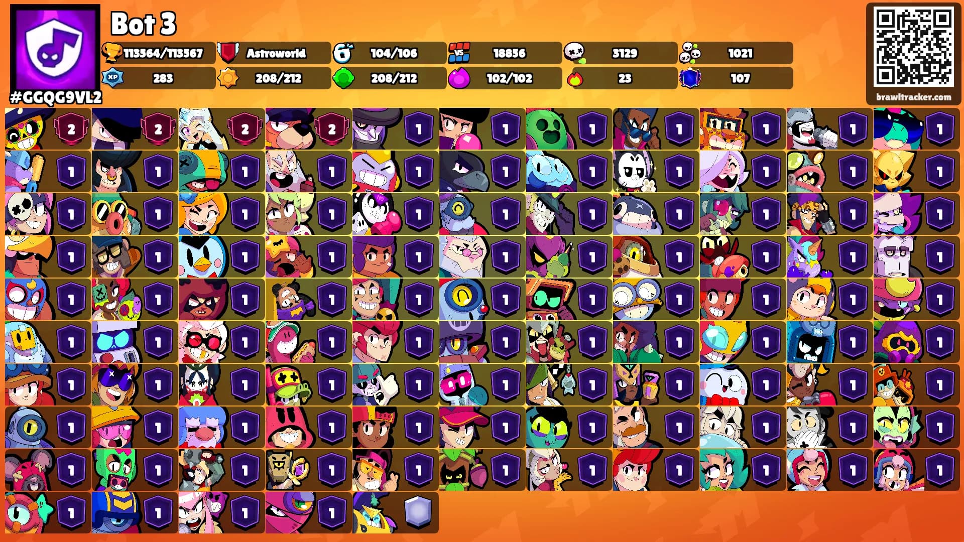 Bot 3's Ranks