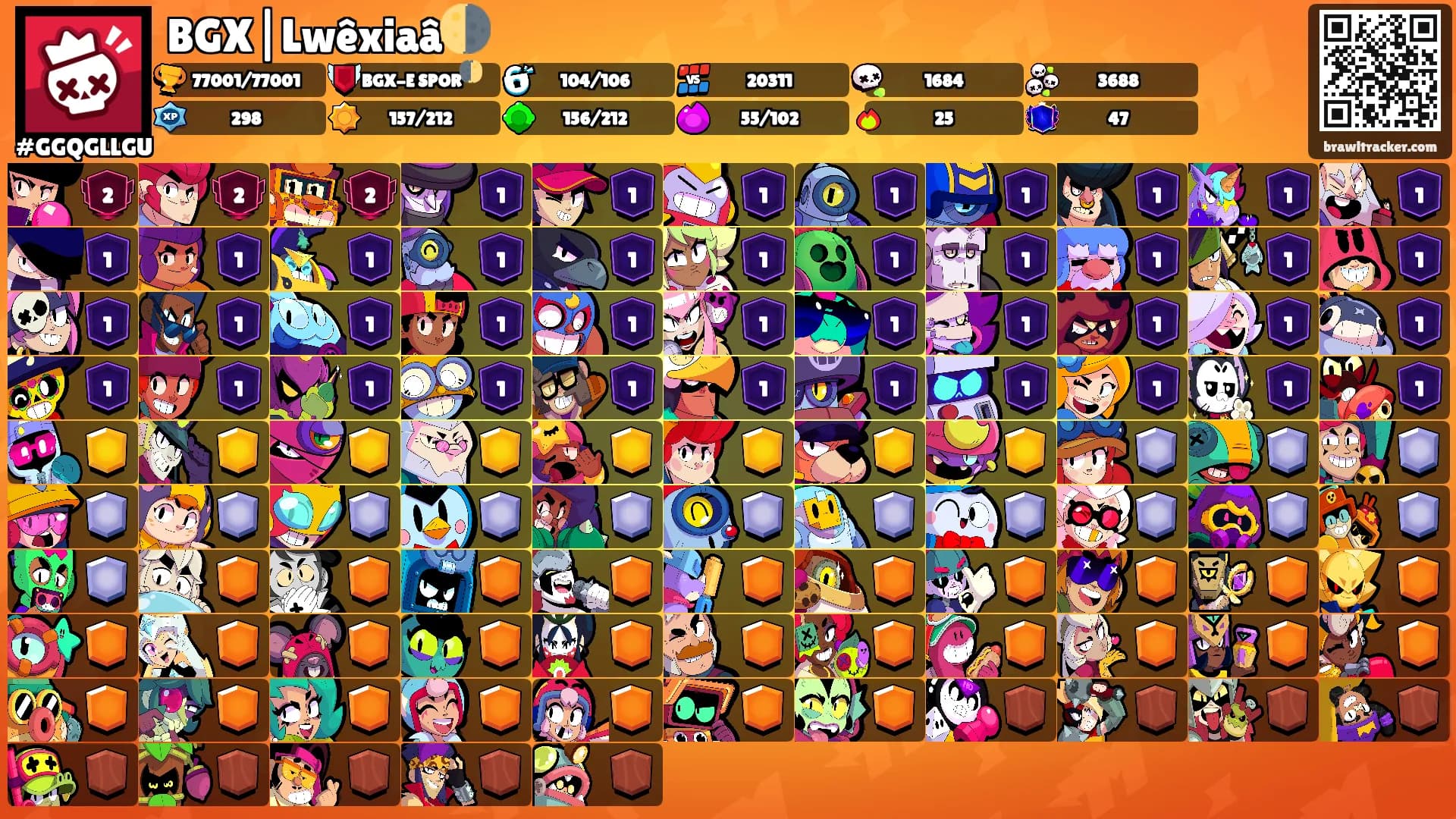 BGX|Lwêxiaâ🌗's Ranks