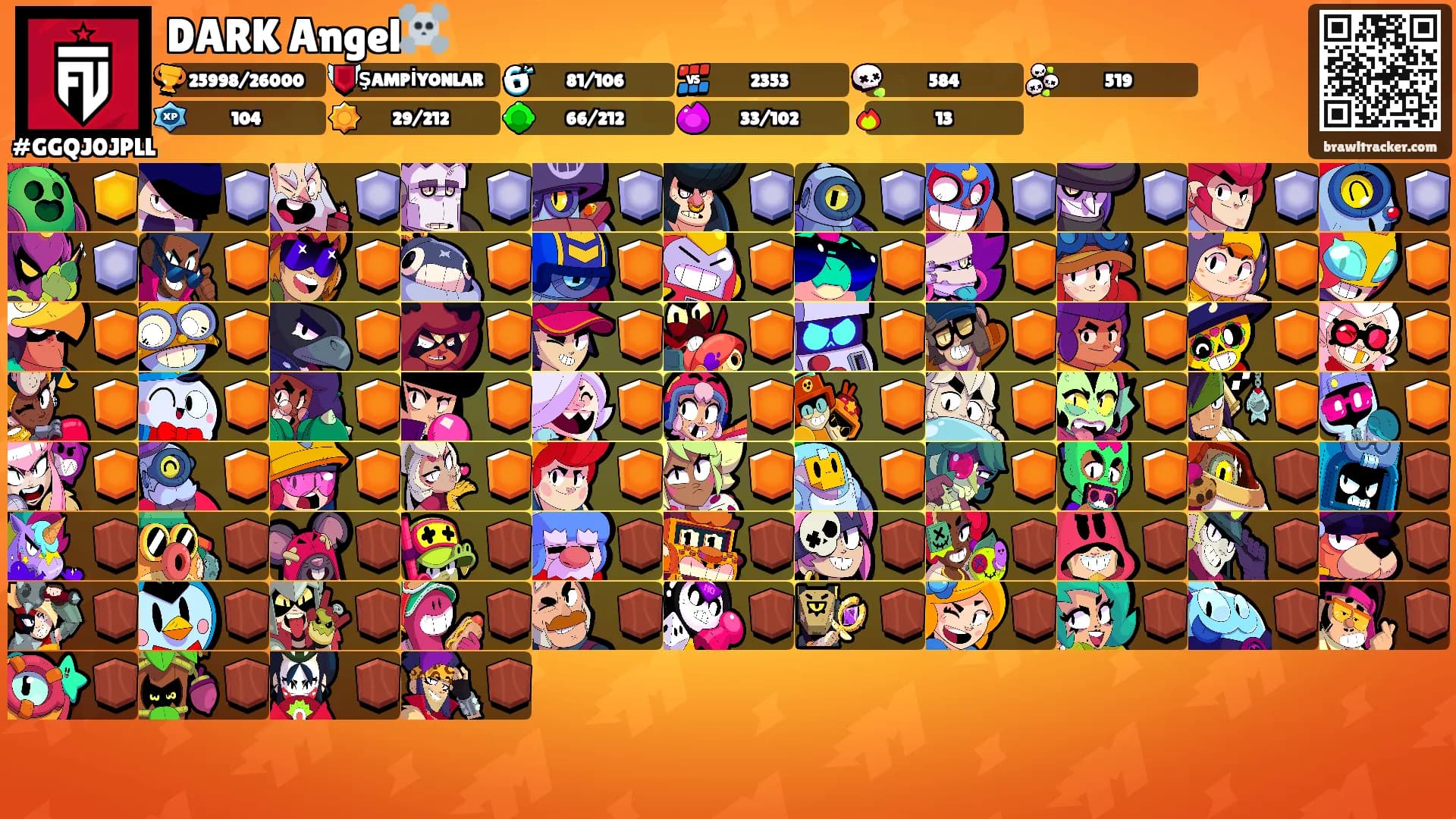 DARK Angel☠️'s Ranks