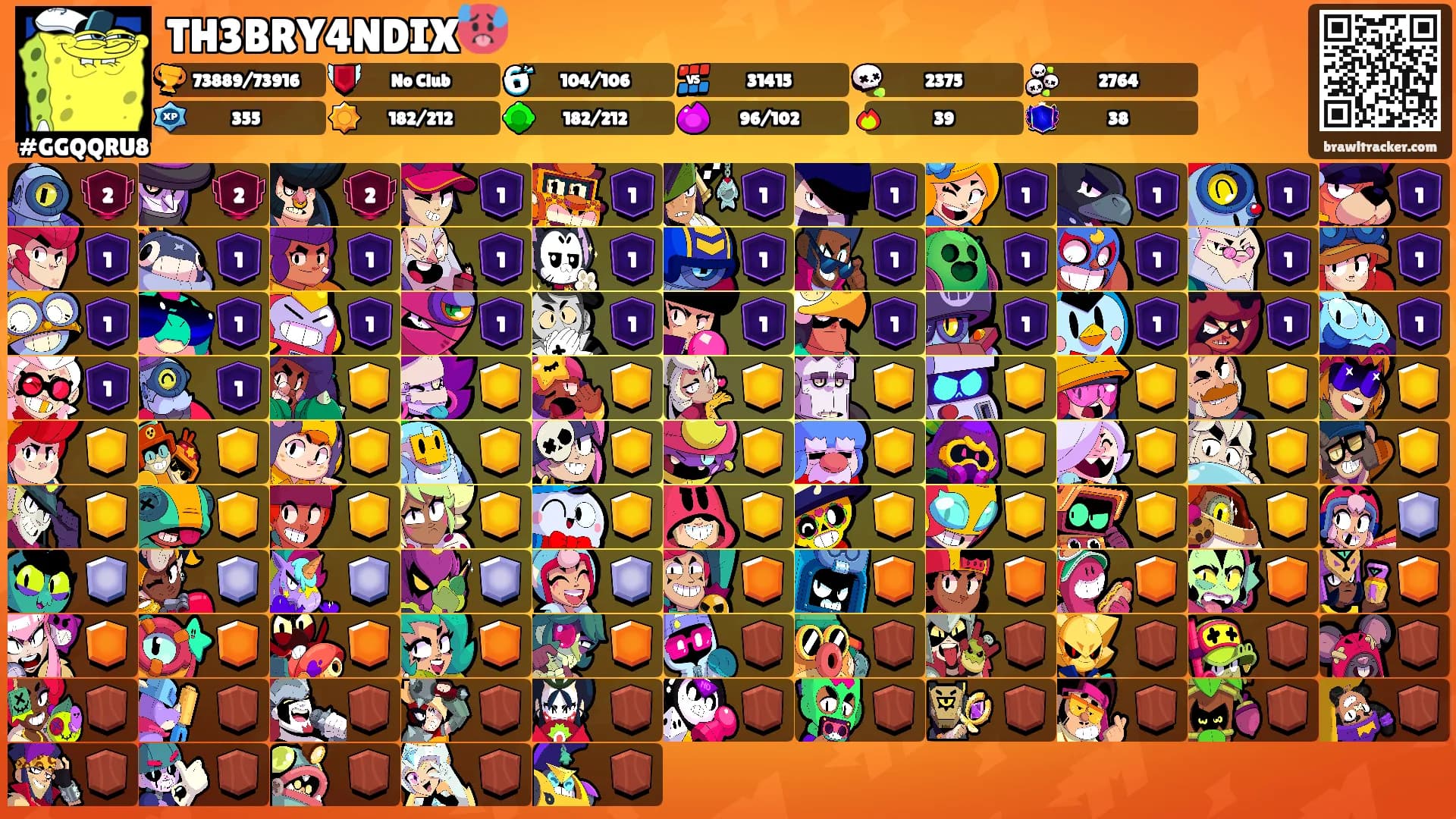TH3BRY4NDIX🥵's Ranks