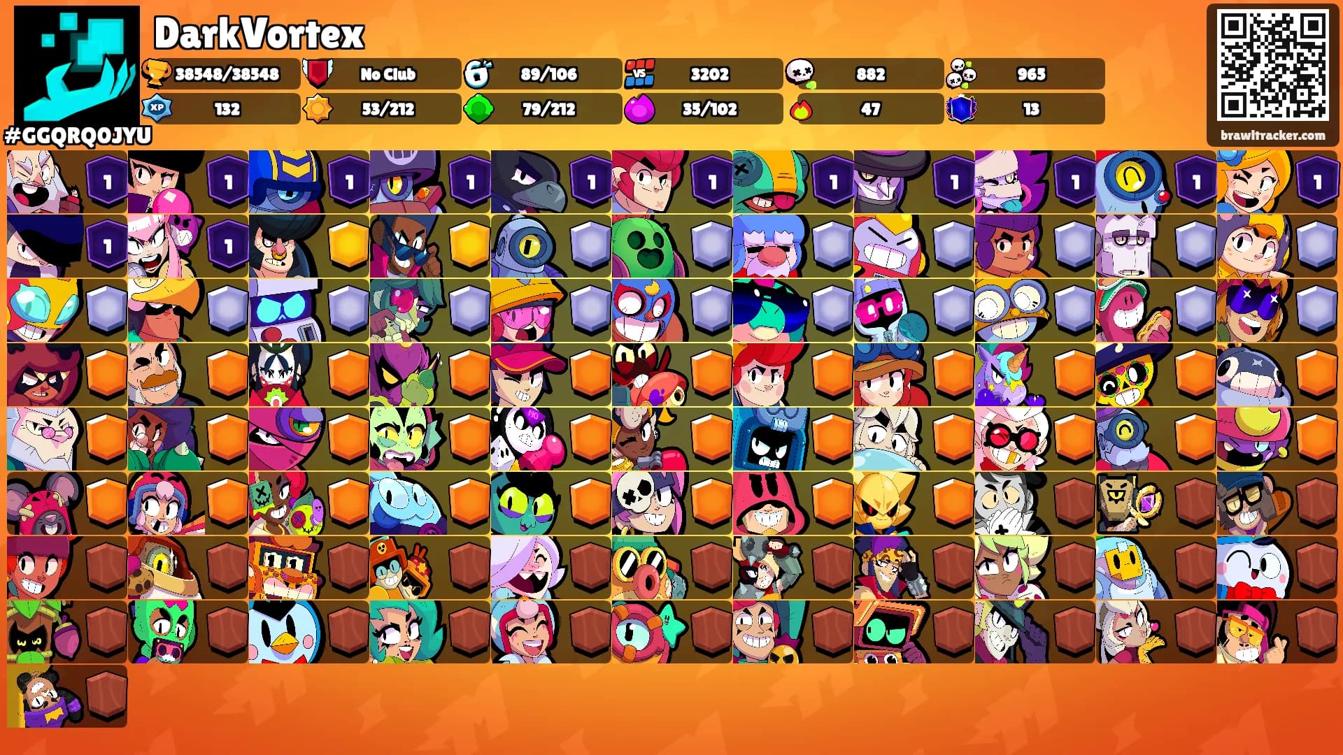 DarkVortex's Ranks