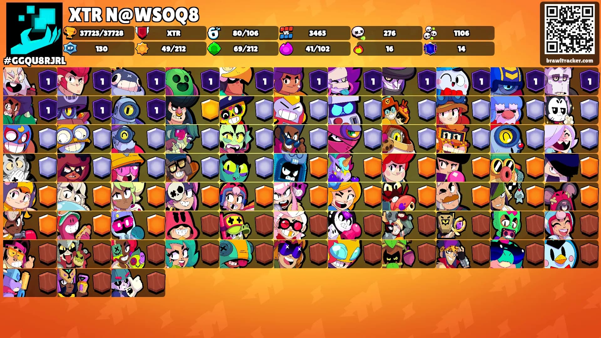 XTR N@WSOQ8's Ranks