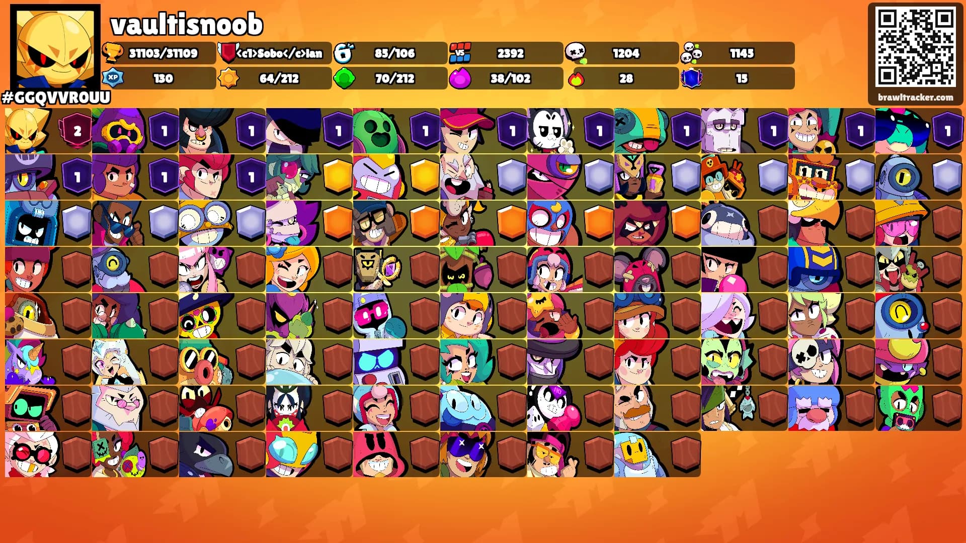 vaultisnoob's Ranks