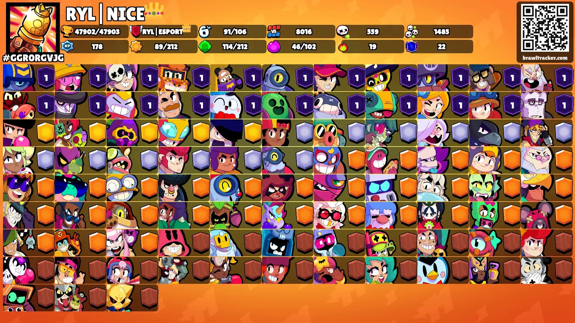 RYL|NICE👑's Ranks