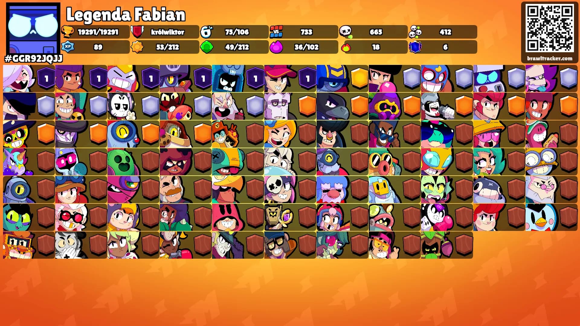Legenda Fabian's Ranks