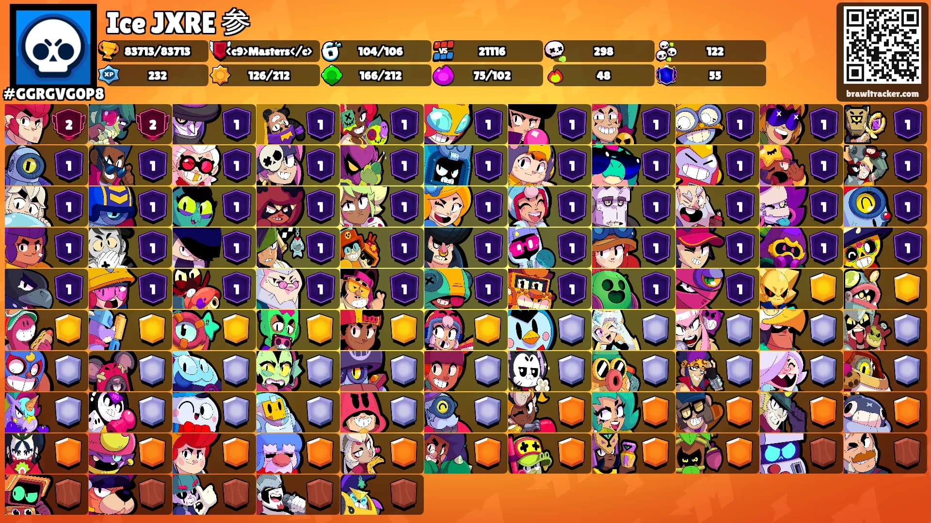 Ice JXRE 参's Ranks
