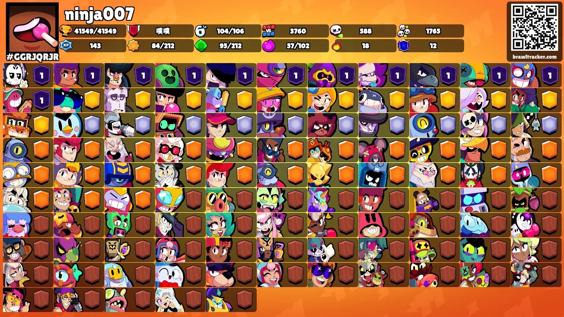 ninja007's Ranks