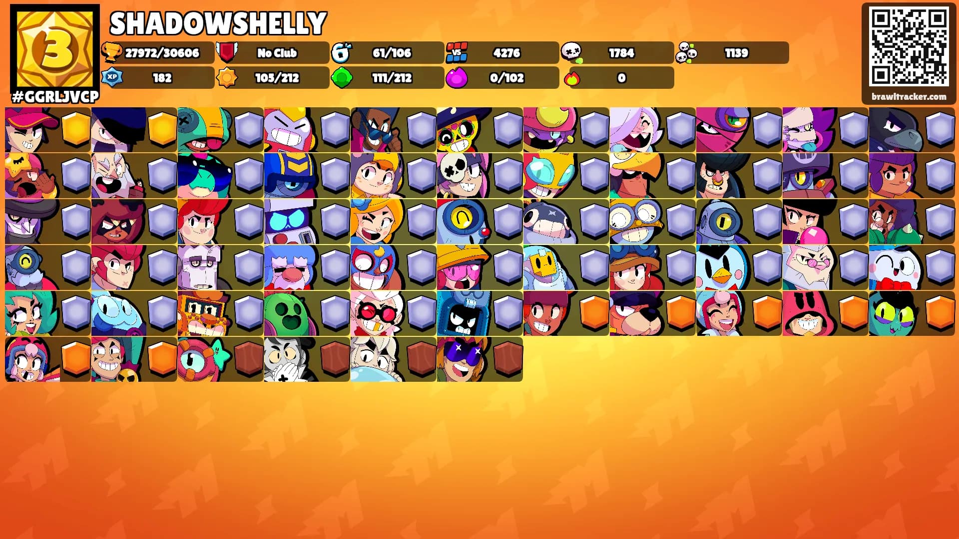 SHADOWSHELLY's Ranks