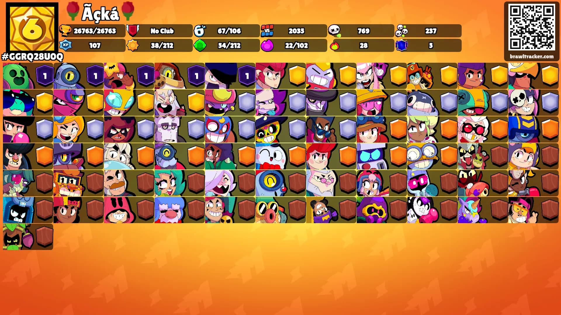 🌹Ãçká🌹's Ranks