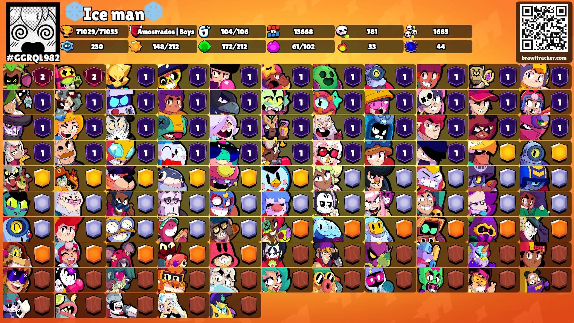 ❄️Ice man❄️'s Ranks
