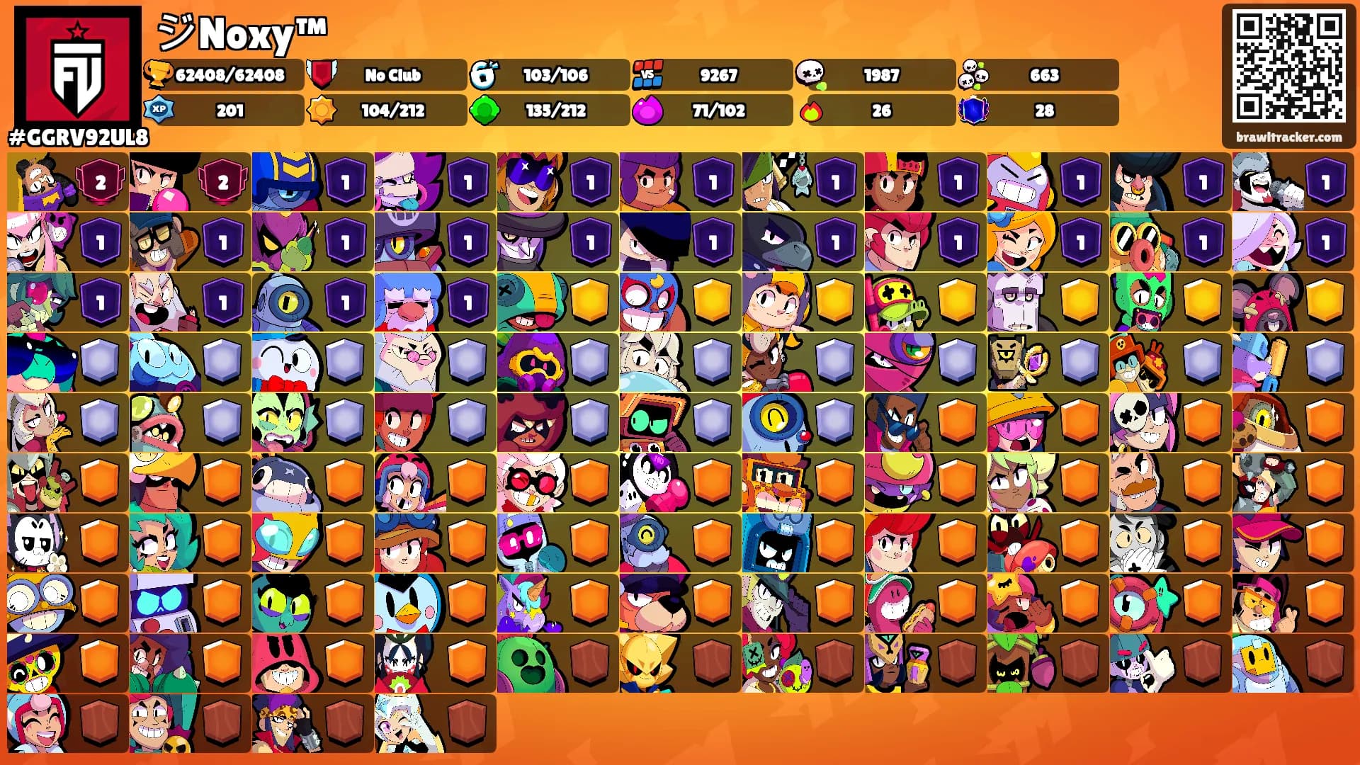ジNoxy™'s Ranks