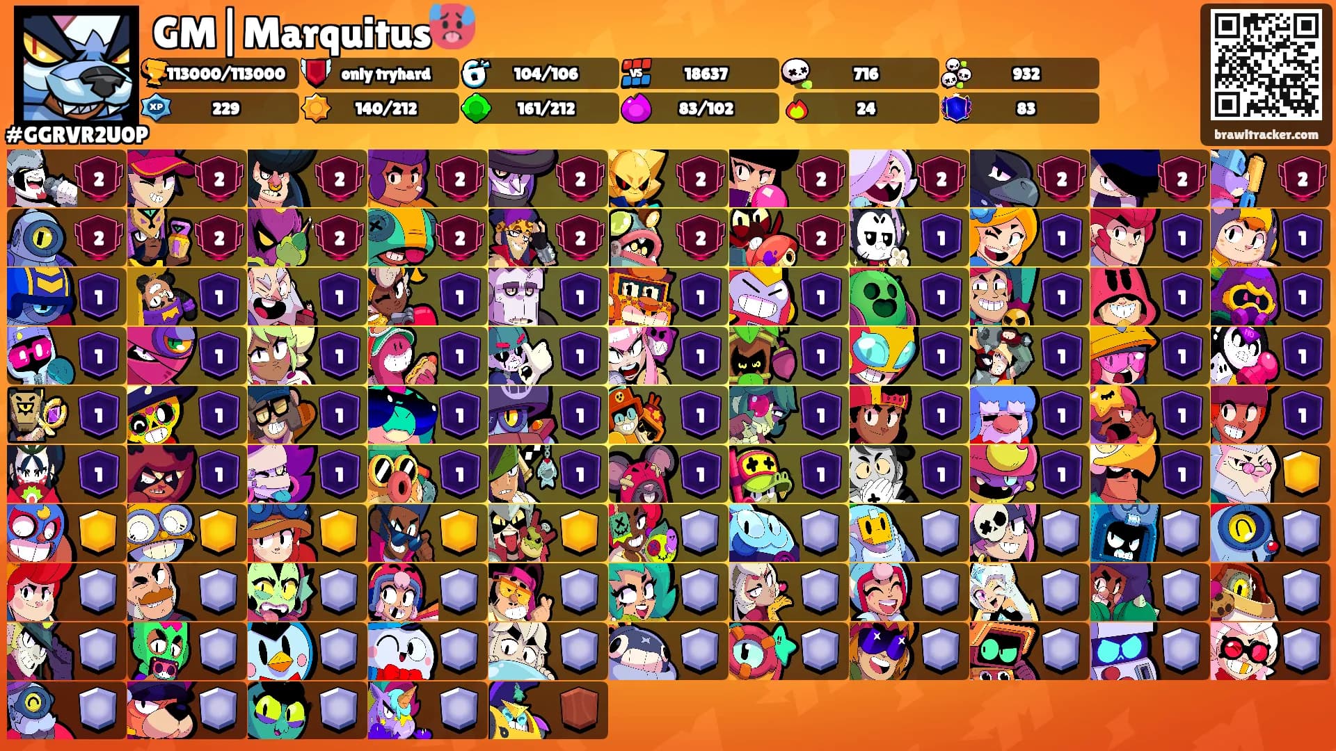 GM|Marquitus🥵's Ranks