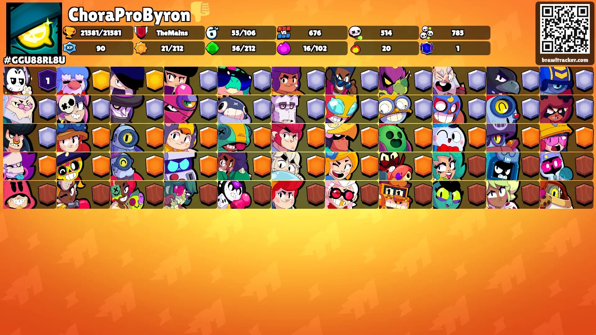 ChoraProByron👎's Ranks