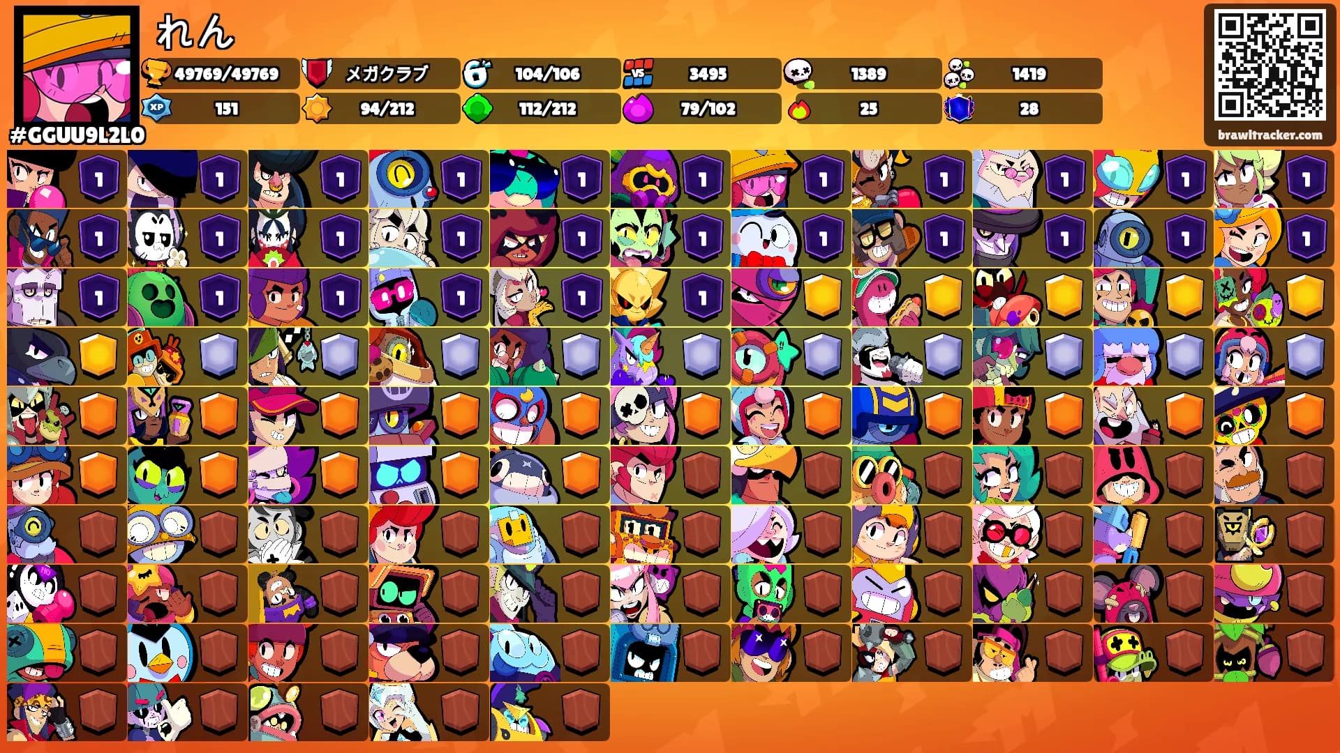れん's Ranks