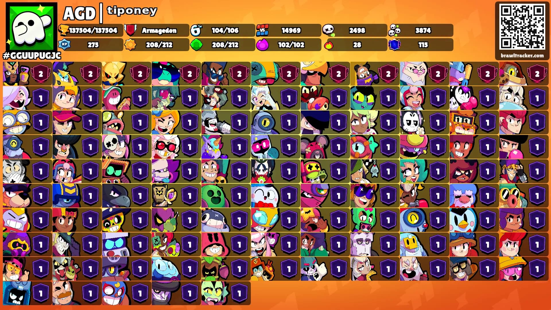 AGD|ᵗⁱᵖᵒⁿᵉʸ's Ranks
