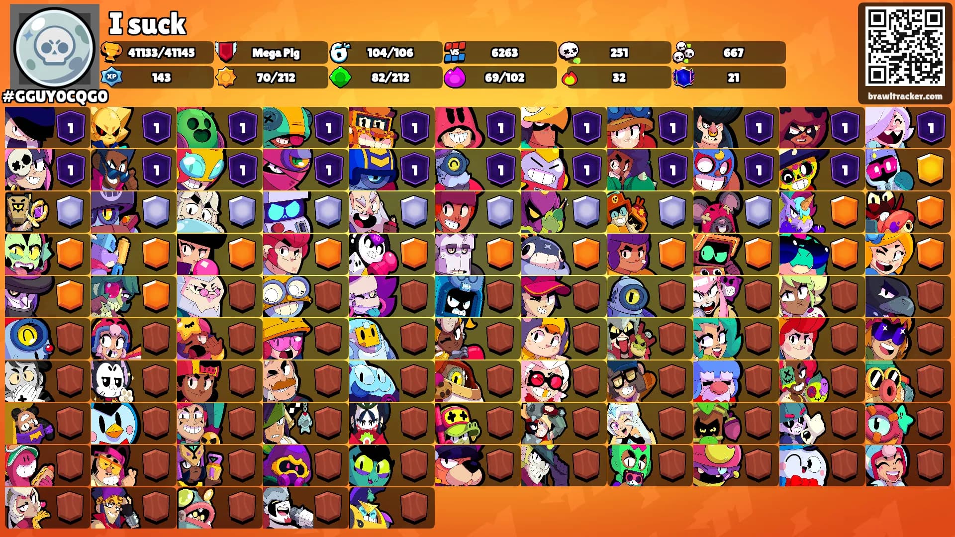 I suck's Ranks