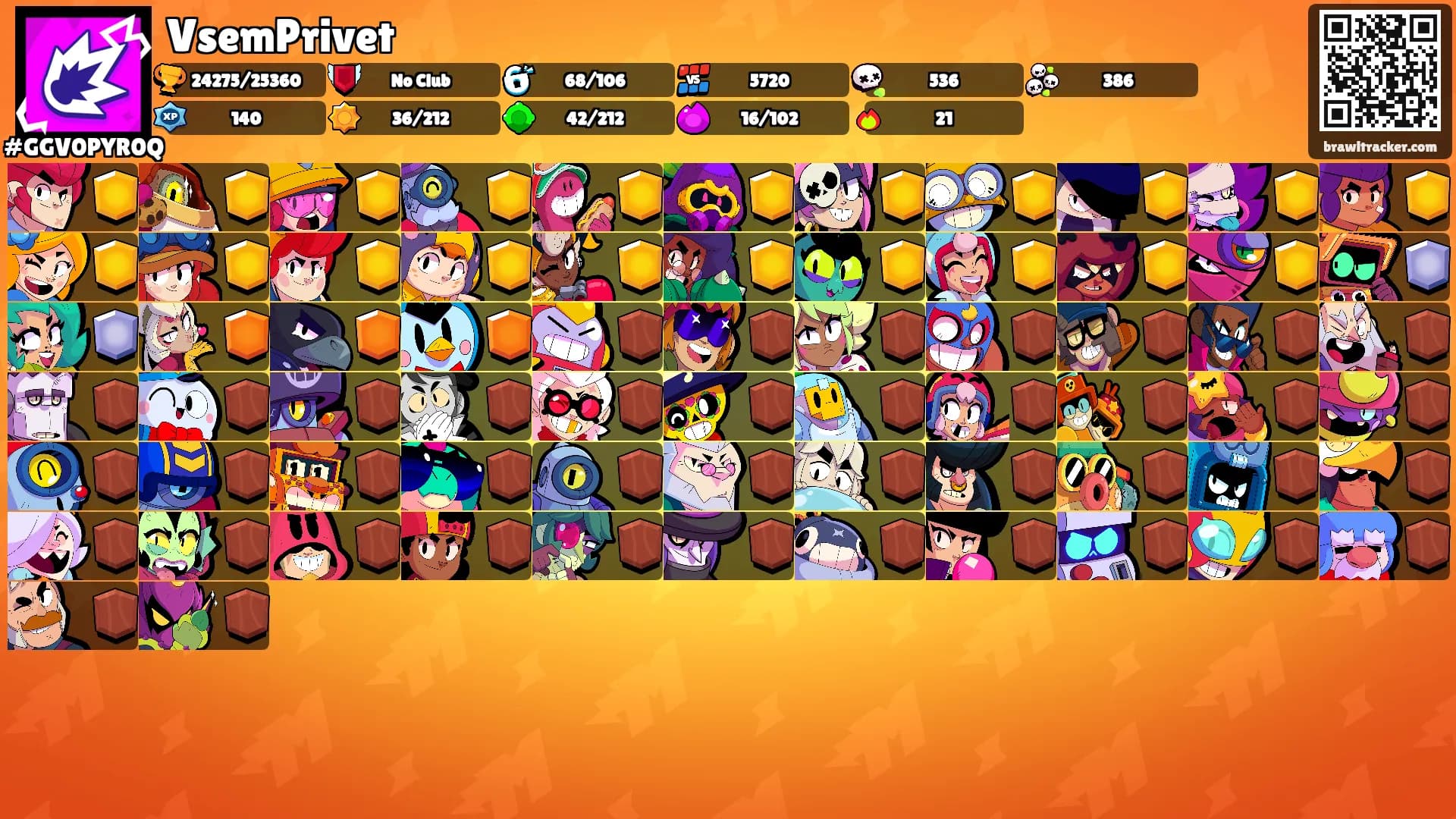 VsemPrivet's Ranks