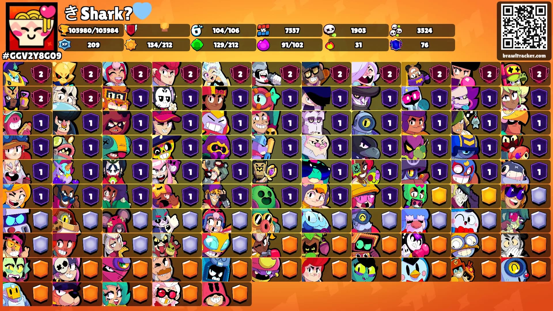 きShark?🩵's Ranks