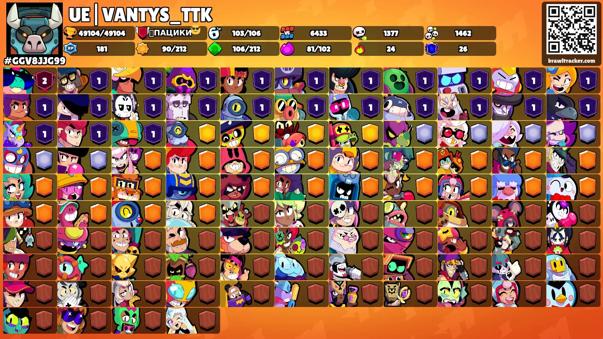UE|VANTYS_TTK's Ranks