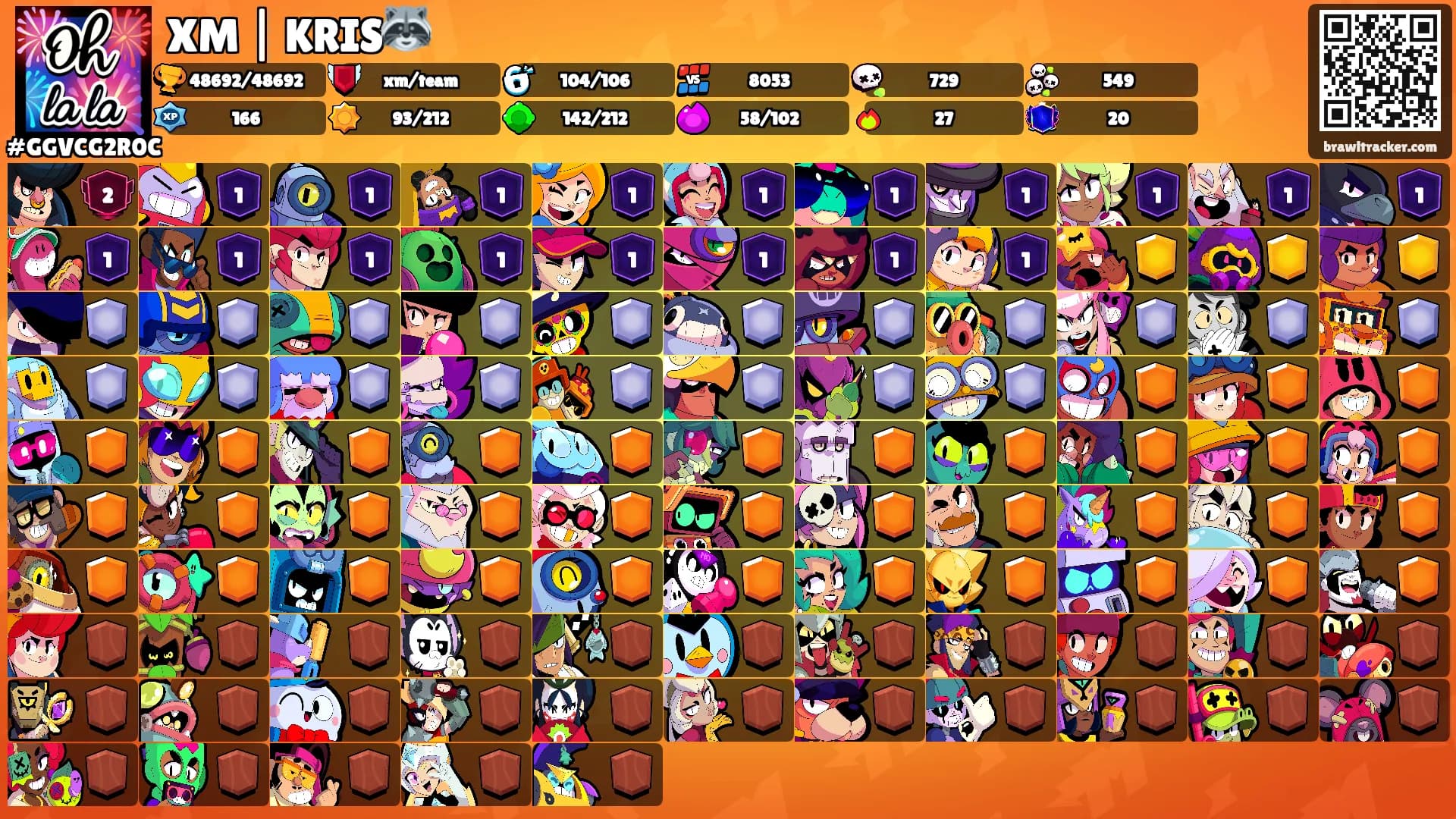 XM | KRIS🦝's Ranks