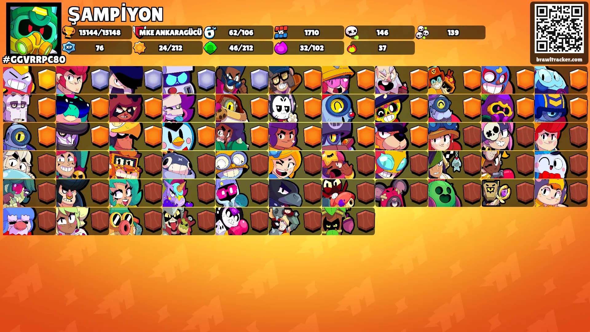 ŞAMPİYON's Ranks