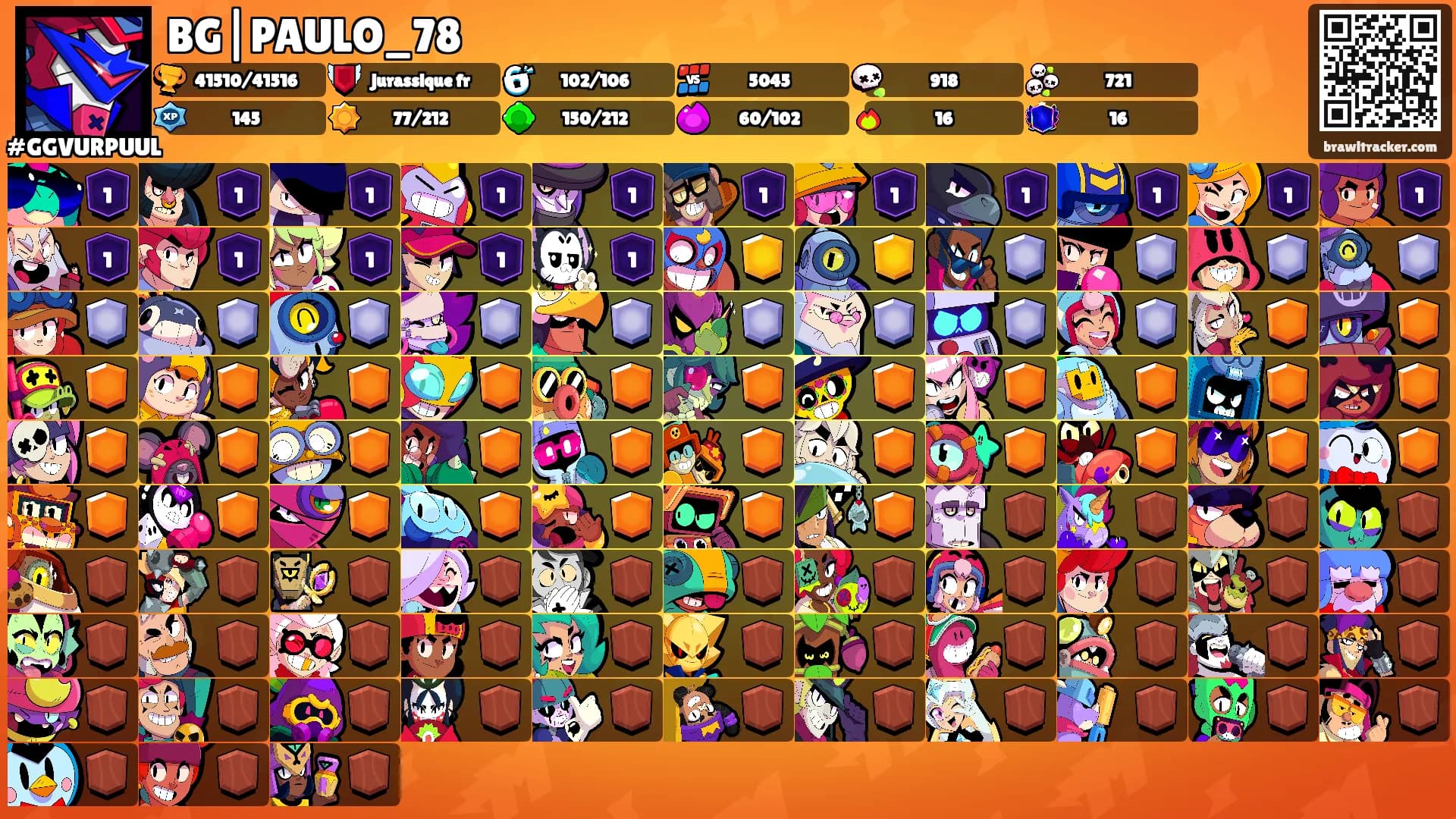 BG|PAULO_78's Ranks