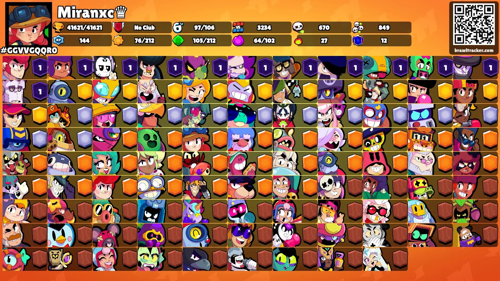 Miranxc♛'s Ranks