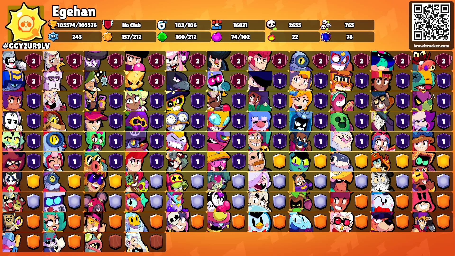Egehan's Ranks