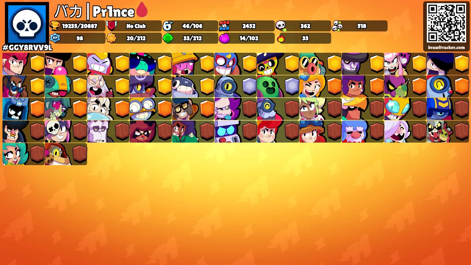 バカ|Pr1nce🩸's Ranks