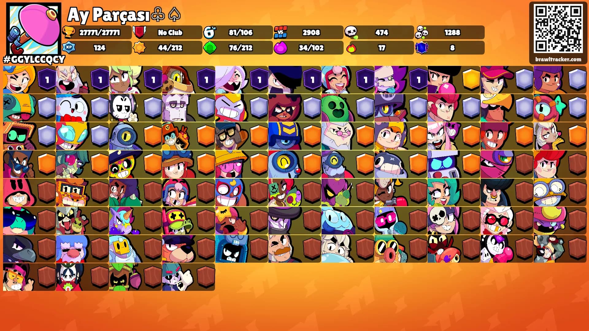 Ay Parçası♧♤'s Ranks