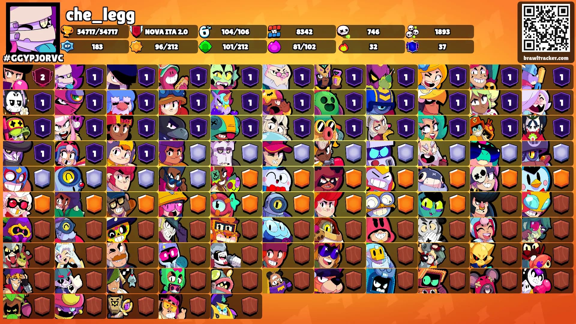 che_legg's Ranks