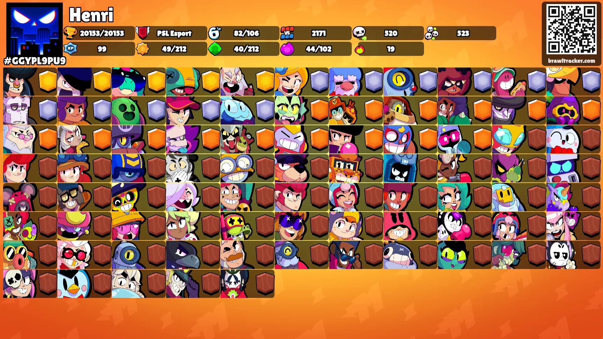 Henri's Ranks