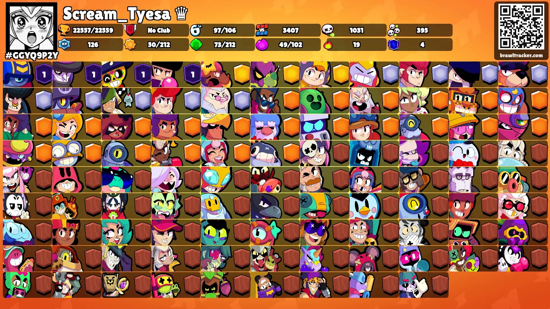 Scream_Tyesa ♛'s Ranks