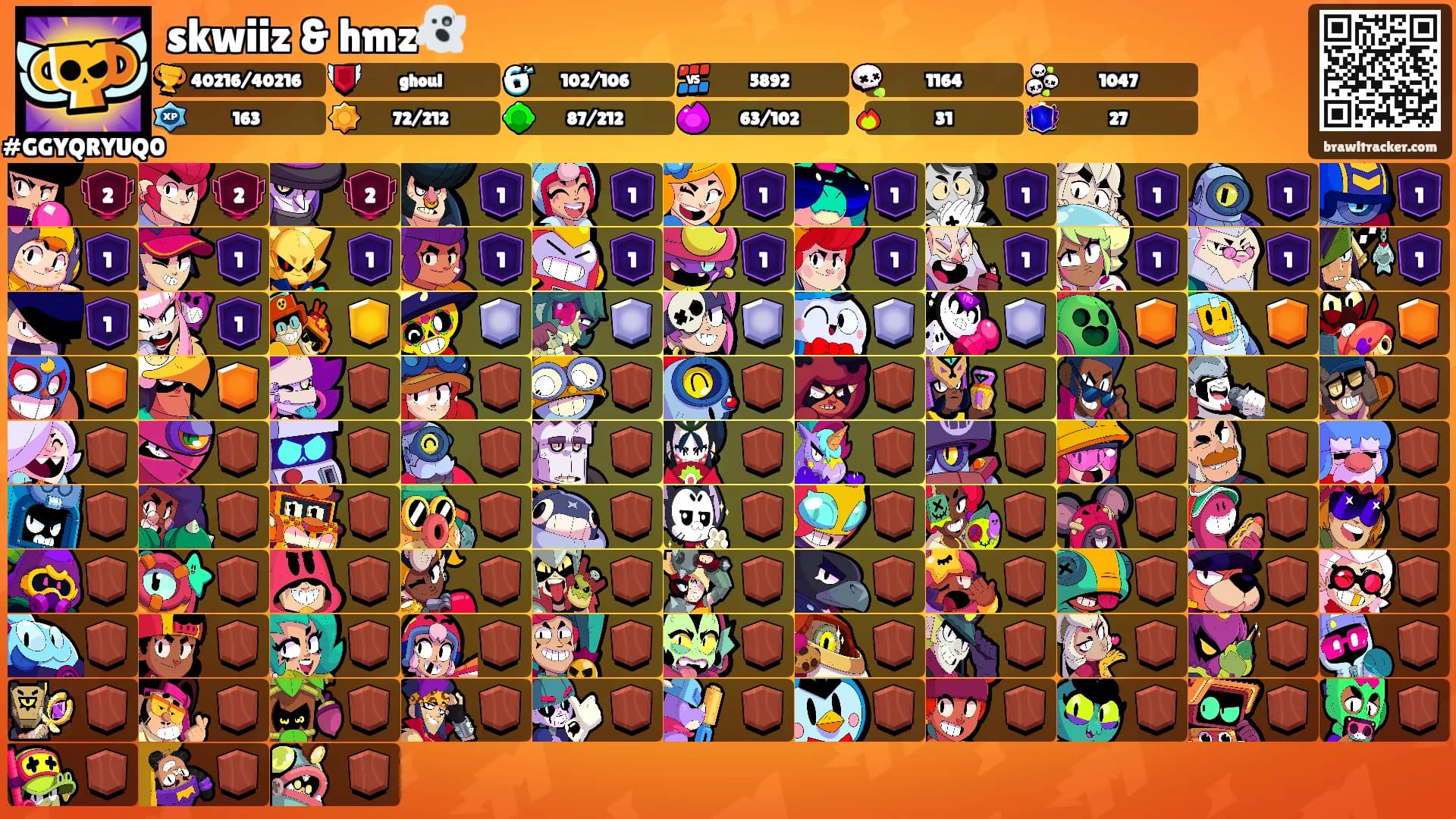 skwiiz & hmz👻's Ranks