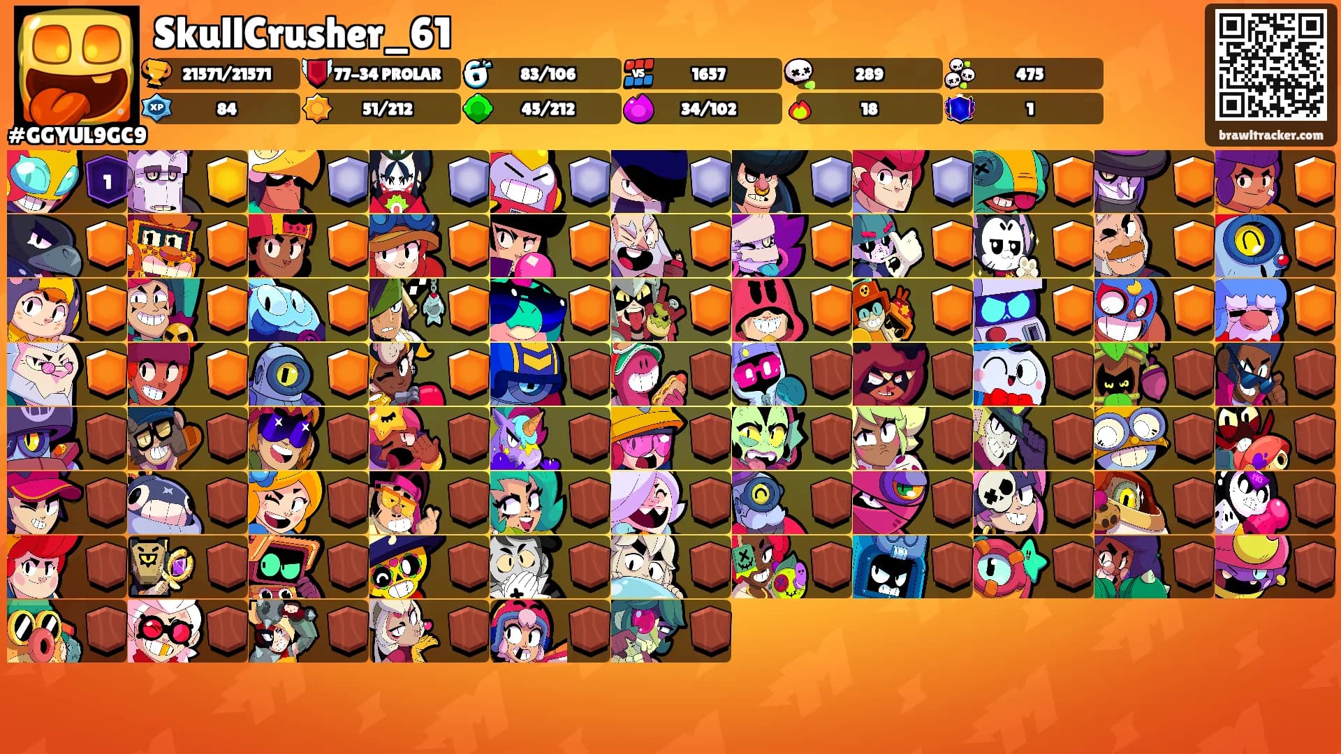 SkullCrusher_61's Ranks