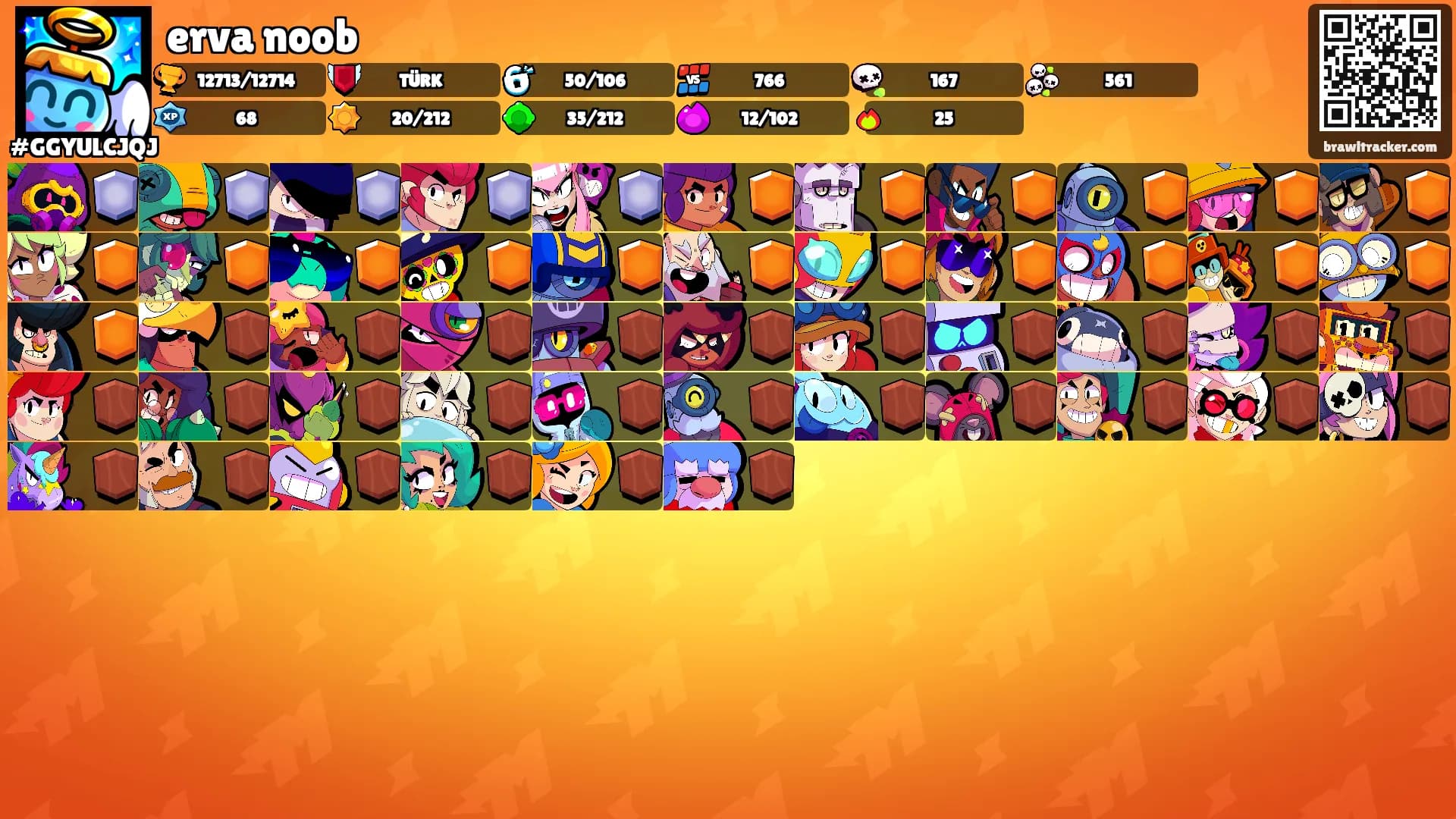 erva noob's Ranks