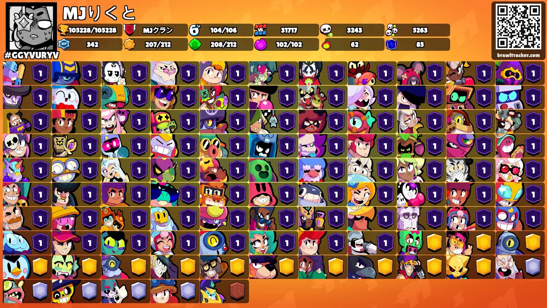 MJりくと's Ranks