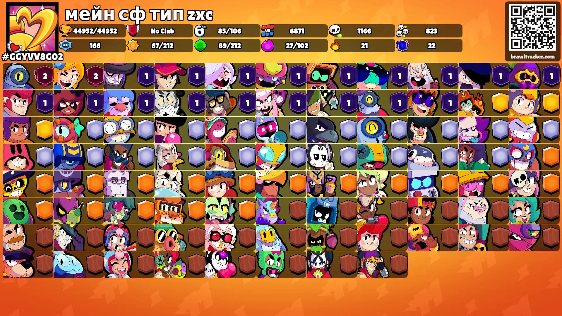мейн сф тип zxc's Ranks