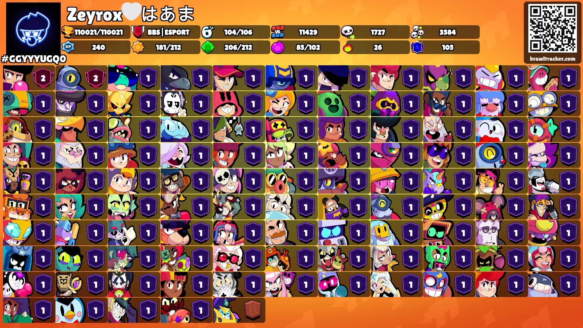 Zeyrox🤍はあま's Ranks