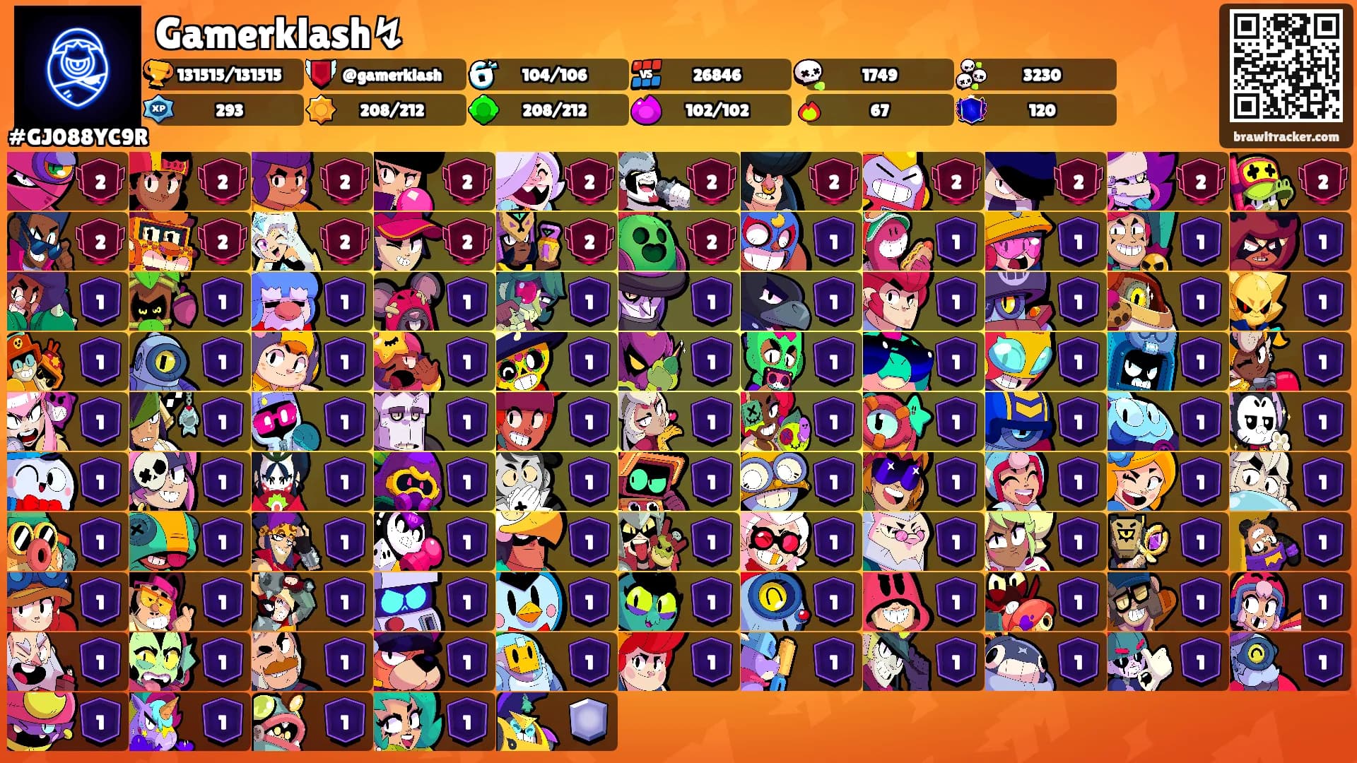 Gamerklash↯'s Ranks