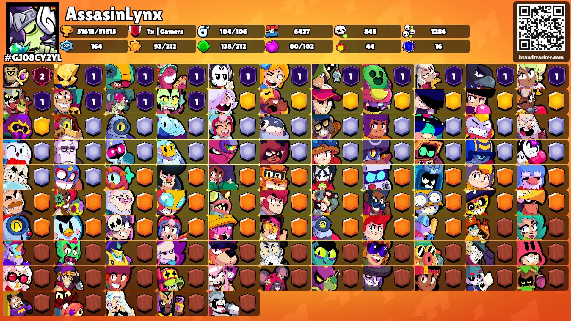 AssasinLynx's Ranks