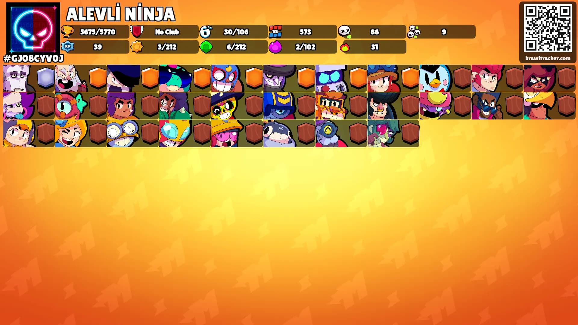 ALEVLİ NİNJA's Ranks