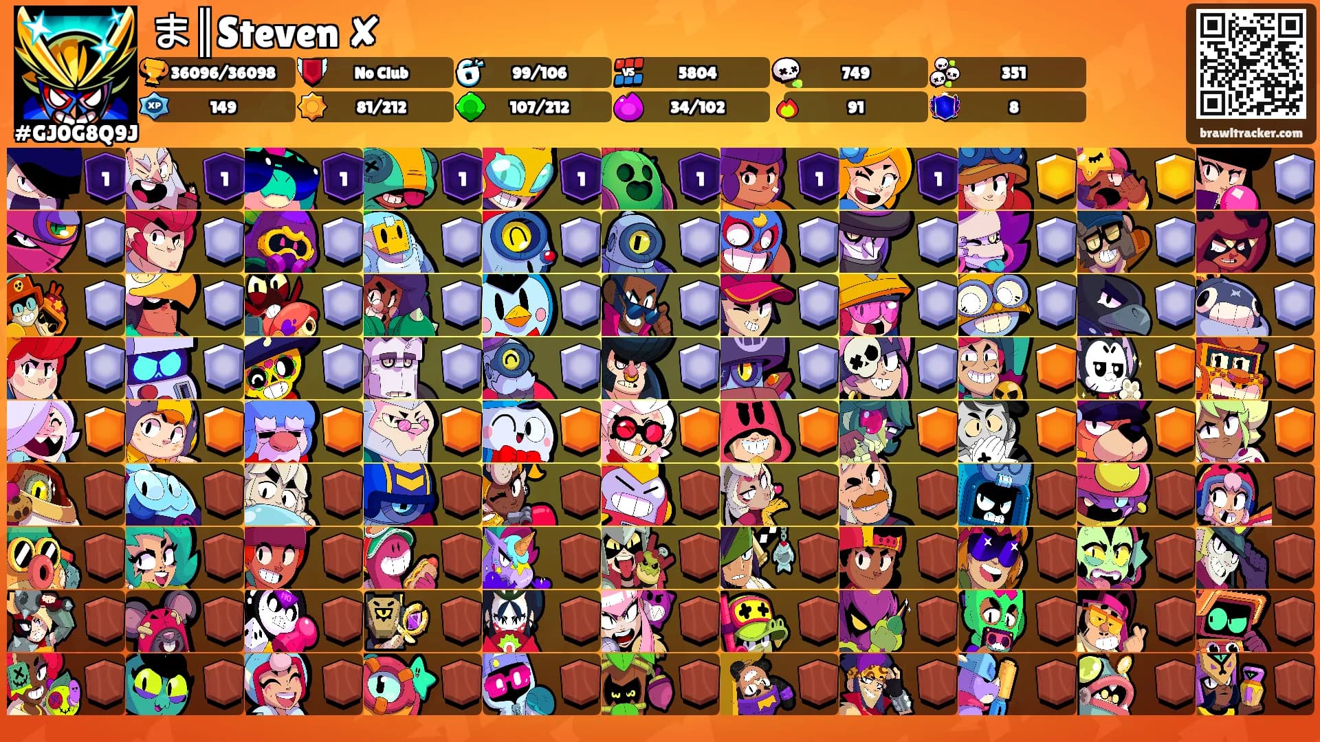 ま║Steven ✘'s Ranks